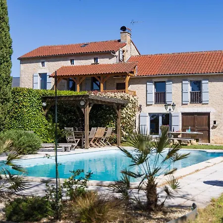 Avec Piscine Et Parking - 12 Pers. - Fr-1-828-20 Villa Gramat